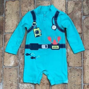 Baby swimsuit rash guard
